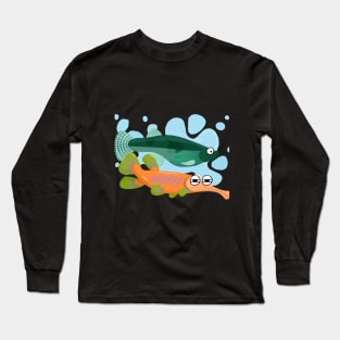 Cool Fishing Long Sleeve T-Shirt